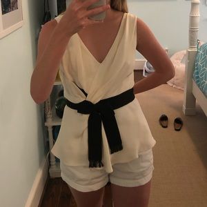 Oscar De La Renta white blouse *worn once*